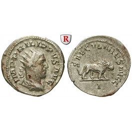 Römische Kaiserzeit, Philippus I., Antoninian 248, f.vz