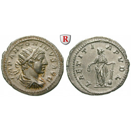 Römische Kaiserzeit, Elagabal, Antoninian 219-220, vz/vz-st