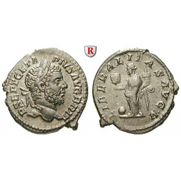 Römische Kaiserzeit, Geta, Denar 211, vz-st/ss-vz
