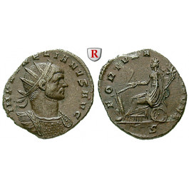 Römische Kaiserzeit, Aurelianus, Antoninian 270-275, vz-st/ss-vz
