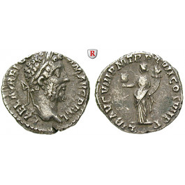 Römische Kaiserzeit, Commodus, Denar 192, ss+