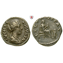 Römische Kaiserzeit, Lucilla, Frau des Lucius Verus, Denar 161-167, ss-vz/ss
