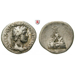 Römische Provinzialprägungen, Kappadokien, Caesarea, Hadrianus, Hemidrachme Jahr 4 = 119-120, ss