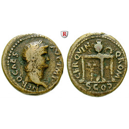 Römische Kaiserzeit, Nero, Semis 66, ss