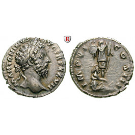 Römische Kaiserzeit, Marcus Aurelius, Denar 173, ss-vz