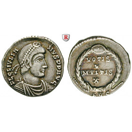 Römische Kaiserzeit, Julianus II., Siliqua 360-363, ss+