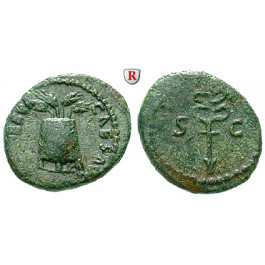 Römische Kaiserzeit, Nerva, Quadrans 96-98, ss+