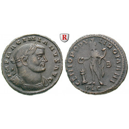 Römische Kaiserzeit, Maximianus Herculius, Follis 301-303, ss+
