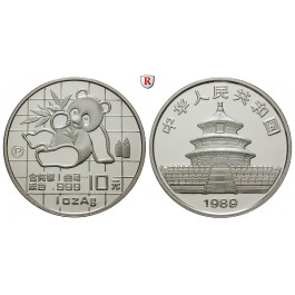 China, Volksrepublik, 10 Yuan 1989, PP