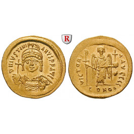 Byzanz, Justinian I., Solidus 527-565, vz