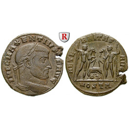 Römische Kaiserzeit, Maxentius, Follis 309, f.vz