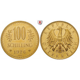 Österreich, 1. Republik, 100 Schilling 1926, vz