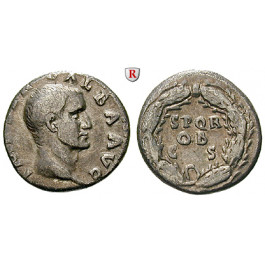 Römische Kaiserzeit, Galba, Denar Juli 68 - Jan. 69, ss+