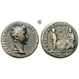 Römische Kaiserzeit, Augustus, Denar 2 v.-4 n.Chr., ss