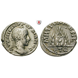 Römische Provinzialprägungen, Kappadokien, Caesarea, Gordianus III., Drachme Jahr 5 = 242, ss-vz/vz