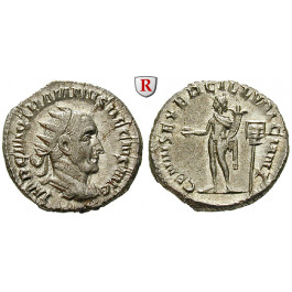 Römische Kaiserzeit, Traianus Decius, Antoninian 249-251, vz-st