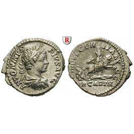 Römische Kaiserzeit, Caracalla, Denar 203, f.vz