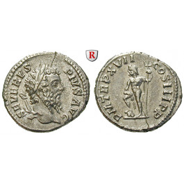 Römische Kaiserzeit, Septimius Severus, Denar 209, vz