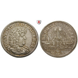 Braunschweig, Braunschweig-Calenberg-Hannover, Johann Friedrich, 2/3 Taler 1677, ss+