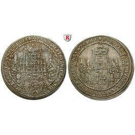 Salzburg, Bistum, Paris von Lodron, 1/2 Reichstaler 1628, ss+