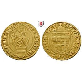 Köln, Bistum, Dietrich II. von Mörs, Goldgulden o.J. (um 1432), ss+