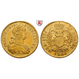 Römisch Deutsches Reich, Franz I., Dukat 1755, f.vz/vz+