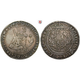 Polen, Sigismund III., Reichstaler 1630, ss+