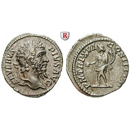 Römische Kaiserzeit, Septimius Severus, Denar 208, ss-vz