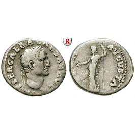 Römische Kaiserzeit, Galba, Denar Juli 68-Januar 69, ss+