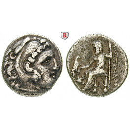 Makedonien, Königreich, Alexander III. der Grosse, Drachme 310-301 v.Chr., ss
