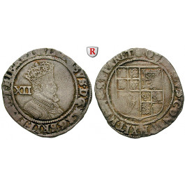 Grossbritannien, James I., Shilling o.J. (1613-1615), ss