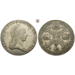 Österreich, Kaiserreich, Franz II. (I.), Kronentaler 1794, ss