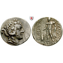 Thrakische Inseln, Thasos, Tetradrachme nach 148 v.Chr., vz/ss-vz
