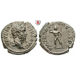 Römische Kaiserzeit, Septimius Severus, Denar 208, vz