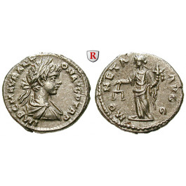 Römische Kaiserzeit, Caracalla, Denar 198, vz-st