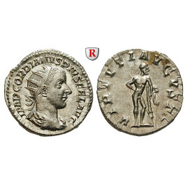 Römische Kaiserzeit, Gordianus III., Antoninian 241-243, vz-st