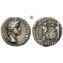 Römische Kaiserzeit, Augustus, Denar 2 v.-4 n.Chr., ss+/ss