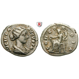Römische Kaiserzeit, Lucilla, Frau des Lucius Verus, Denar 164-180, ss