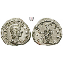 Römische Kaiserzeit, Julia Maesa, Großmutter des Elagabal, Denar 218-222, vz