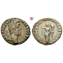 Römische Kaiserzeit, Commodus, Denar 192, ss-vz