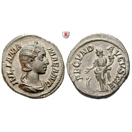 Römische Kaiserzeit, Julia Mamaea, Mutter des Severus Alexander, Denar 232, vz+