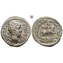 Römische Kaiserzeit, Septimius Severus, Denar, vz