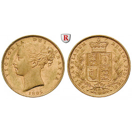 Australien, Victoria, Sovereign 1885, ss-vz/vz