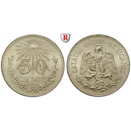 Mexiko, Vereinigte Staaten, 50 Centavos 1939, vz-st