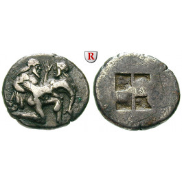 Thrakische Inseln, Thasos, Stater 550-463 v.Chr., ss