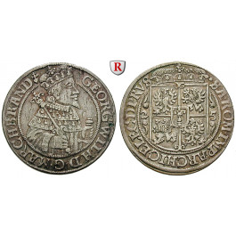 Brandenburg-Preussen, Kurfürstentum Brandenburg, Georg Wilhelm, 1/4 Taler 1625, ss+