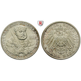 Deutsches Kaiserreich, Sachsen-Weimar-Eisenach, Wilhelm Ernst, 2 Mark 1908, Universität Jena, vz/vz-st, J. 160