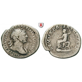 Römische Kaiserzeit, Traianus, Denar 112-114, f.ss