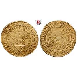 Baden, Baden-Baden, Christoph, Goldgulden o.J. (nach 1502), ss+