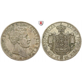 Braunschweig, Herzogtum Braunschweig, Wilhelm, Vereinstaler 1866, ss+